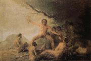 Francisco Goya, Cannibals gazing at their victims